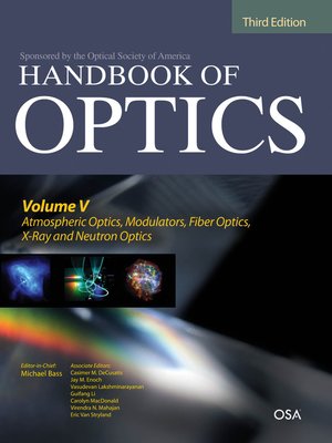 cover image of Handbook of Optics, Volume V
